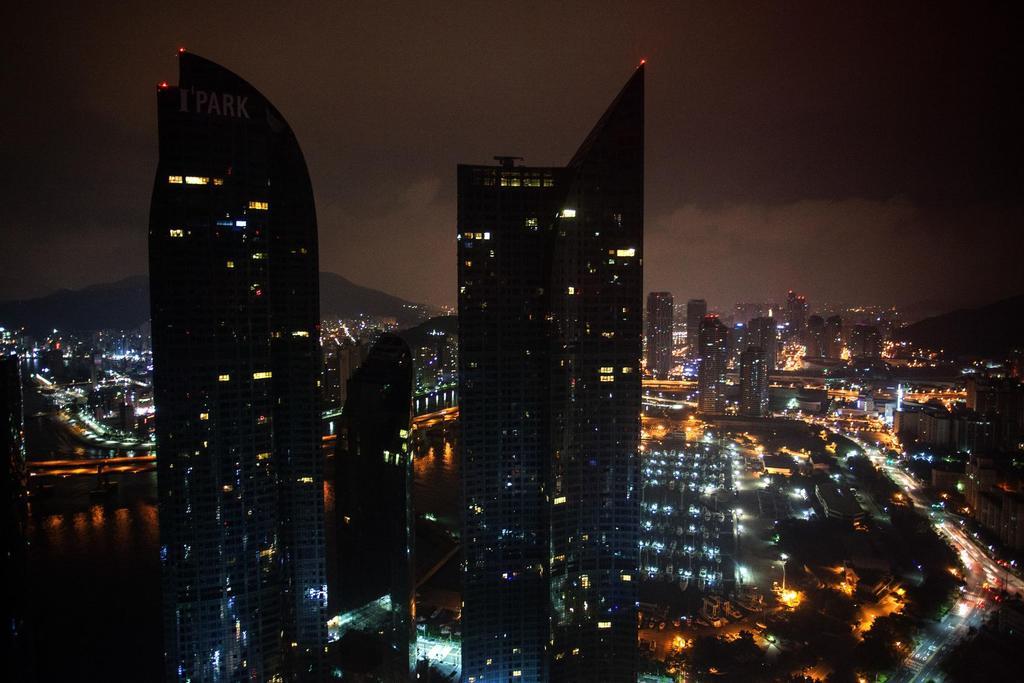 Haeundae Ocean Bridge Penthouse Appartement Busan Buitenkant foto