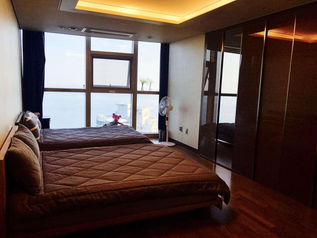Haeundae Ocean Bridge Penthouse Appartement Busan Buitenkant foto