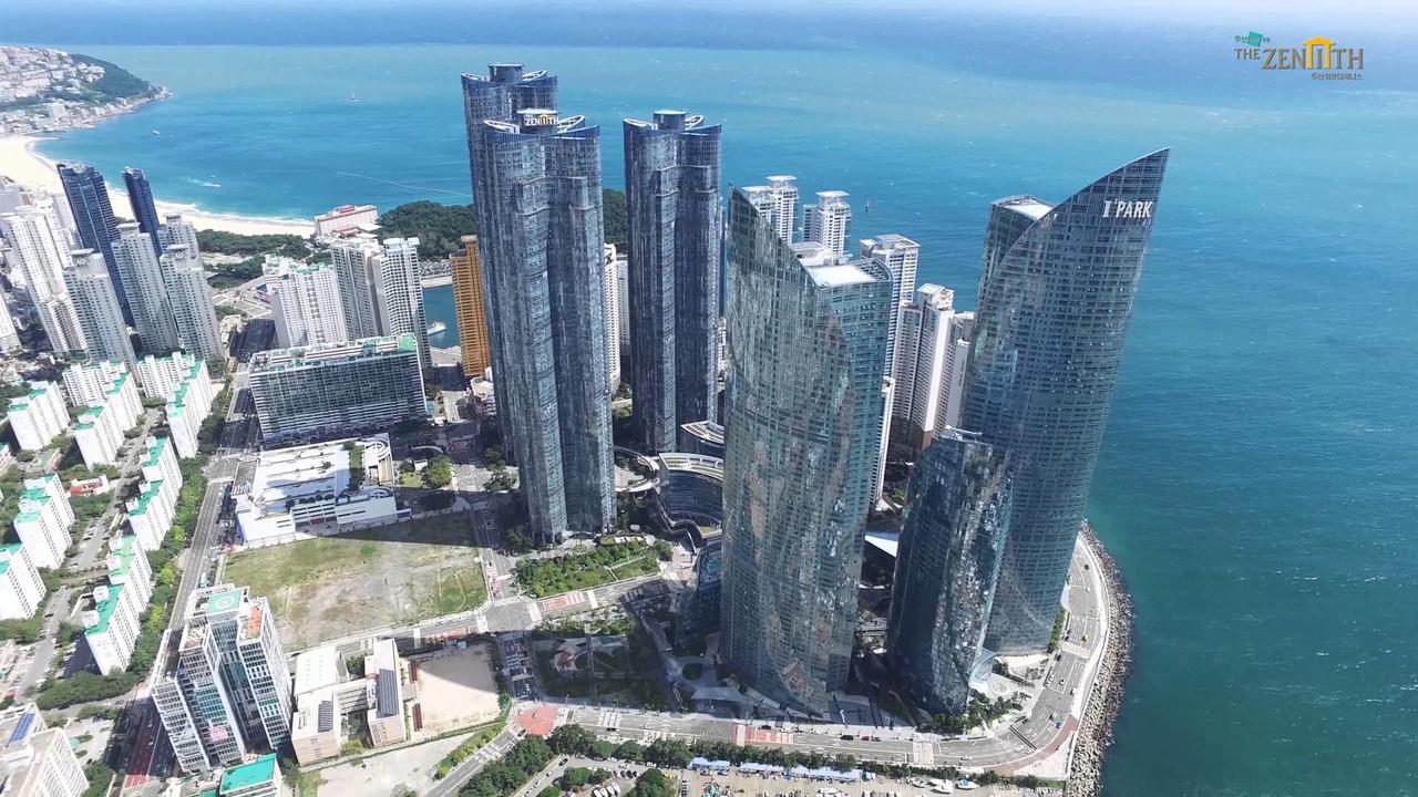 Haeundae Ocean Bridge Penthouse Appartement Busan Buitenkant foto